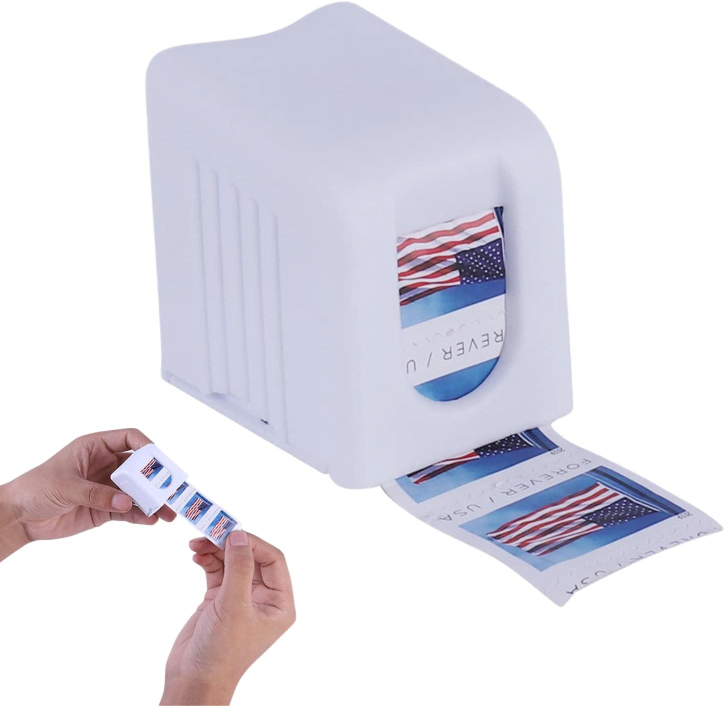 Postage Stamp Dispenser for Roll of 100 Stamps,Stamp Holder US 1pcs