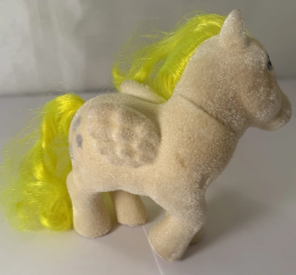 Винтажный воздушный шар G1 My Little Pony So Soft Lofty Flocked Yellow Pegasus MLP - Изображение 3 из 4