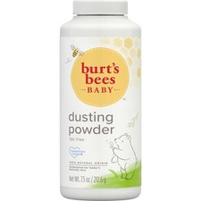 Burt's Bees Baby Dusting Powder, 100 Natural 7.5 Ounce Pack of 1 , White
