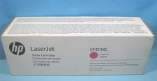 GENUINE HP 410X Magenta High Yield Toner Cartridge CF413XC - NEW - DAMAGED BOX