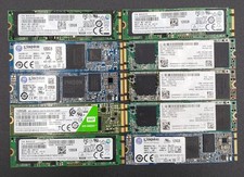 [ BULK LOT of 10] M.2 120GB SSD Various SAMSU...