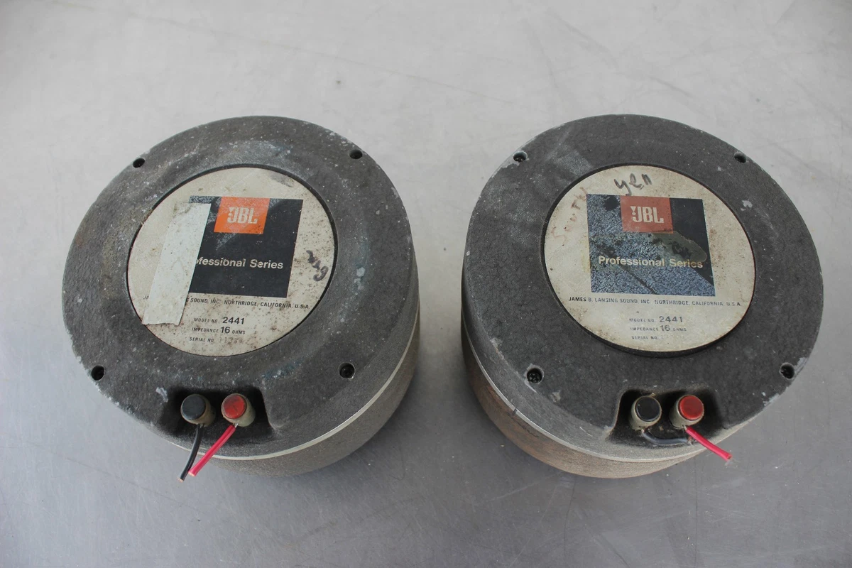 JBL ドライバー　２個セット　 2441 JBL ドライバー 2個セット 2441 Yahoo!オークション - JBL 2441 2