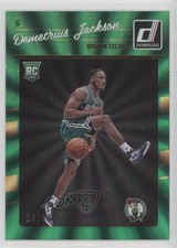 2016-17 Panini Donruss Rookies Green Holo Laser 14/99 Demetrius Jackson #185 0b0