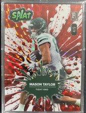 2025 Wild Card Splat Mason Taylor 4/5 Red Rookie
