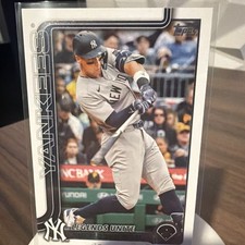 Topps Update Series 2025 #US86 Legends Unite Aaron Judge Babe Ruth Yankees MLB