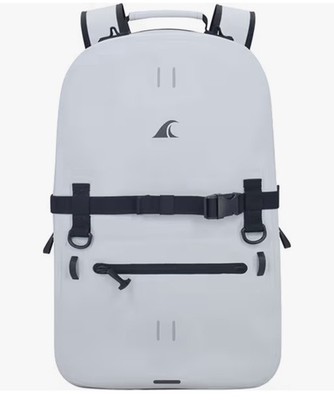 Breakwater Supply Fogland Submersible Waterproof Dry Bag Backpack - White  25L