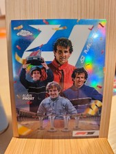 2025 TOPPS Chrome F1, 4 & More insert, Alain Prost, card 4N-3, F1 Legend