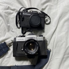 Yashica TL Electro X 35mm SLR Film Camera w/ Yashinon 50mm Lens Kalimar MX-1