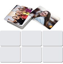 16pcs Sublimation Blank Refrigerator Magnets 2.95x3.94in (75x100mm)
