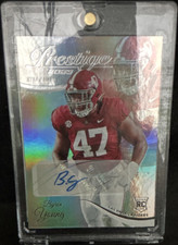 2023 Panini Prestige - Byron Young #312 Raiders Rookie Xtra Points Autograph