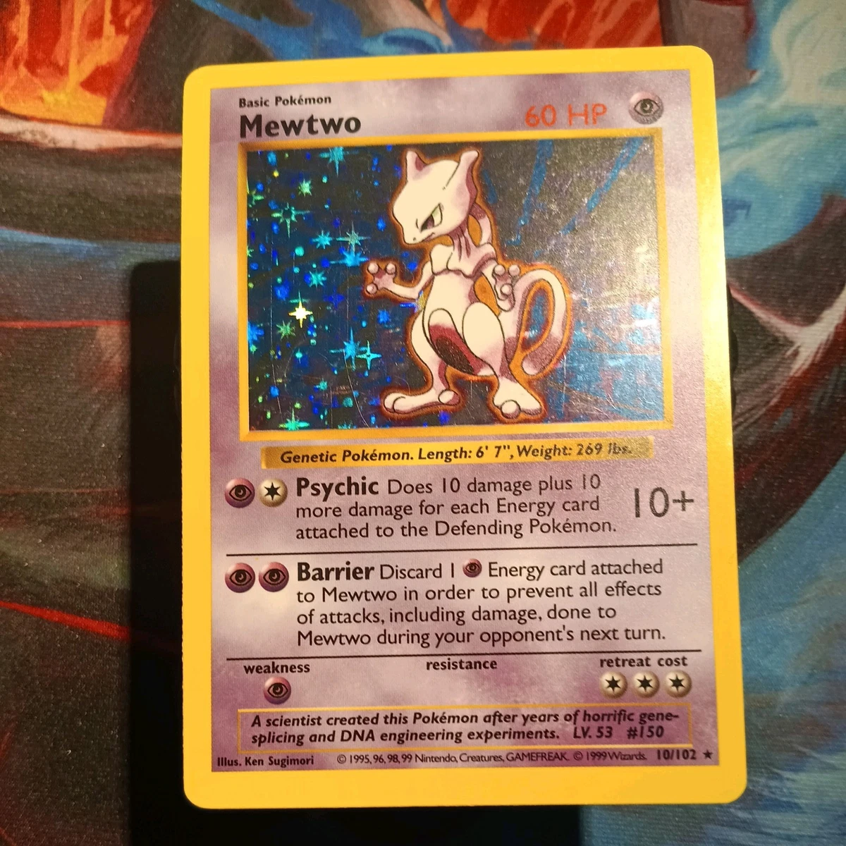 basic mewtwo holographic card Mewtwo Pokémon TCG Holo Rare Individual Collectible Card Game Cards for  sale
