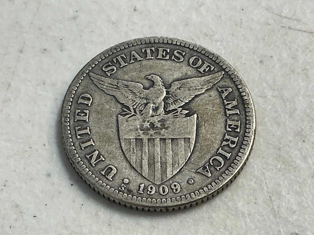 Silver 1909 Year Philippine Coins for sale | eBay