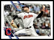 2021 Topps Update Sam Hentges Rookie Cleveland Indians #US173