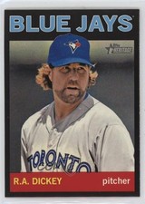 2013 Topps Heritage Retail Black RA Dickey #464 6o3