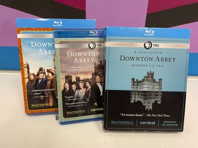 PBS Downtown Abbey The Complete Series Collection Seasons 1~6 Blu-ray Set