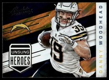 2016 Panini Absolute Unsung Heroes #5 Danny Woodhead