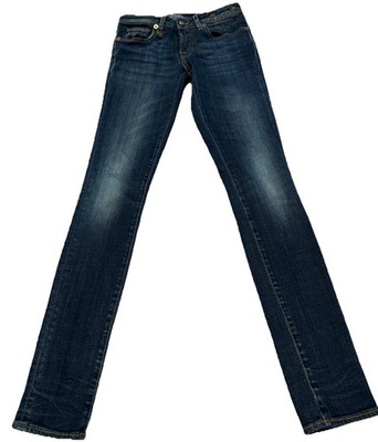 R13 Skinny Jeans Womens Size 25 Made In Italy Low Rise New Vintage Color
