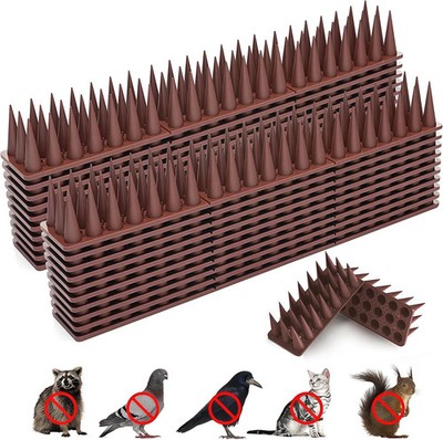 Bird Spikes, 40 Pack Pigeon Deterrent for Small Birds Raccoon Cats Defender for