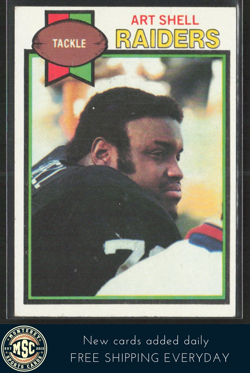 Art Shell 1979 Topps #210 Oakland Raiders HOF Coach