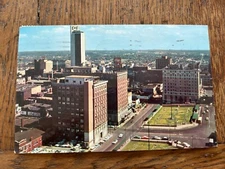View from Top of Tennessee's State Capitol Nashville Tennessee Postcard