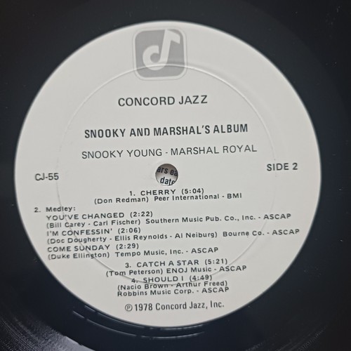 Snooky & Marshal's Album (CJ-55) Scatman Crothers Louis Bellson - Picture 3 of 4