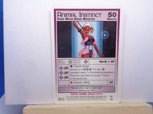 Tarjetas coleccionables individuales Sailor Moon serie 3 (2000) Sailor Moon CCG (2001) - Imagen 98 de 179