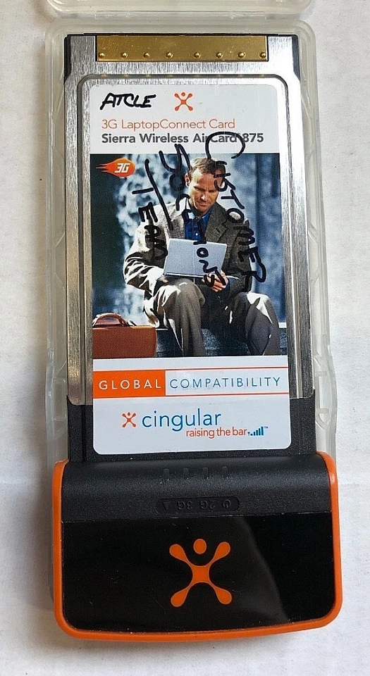Sierra Wireless AirCard 875 Cingular 3G Laptop Connect Card Broadband Connect - Image 3 of 4