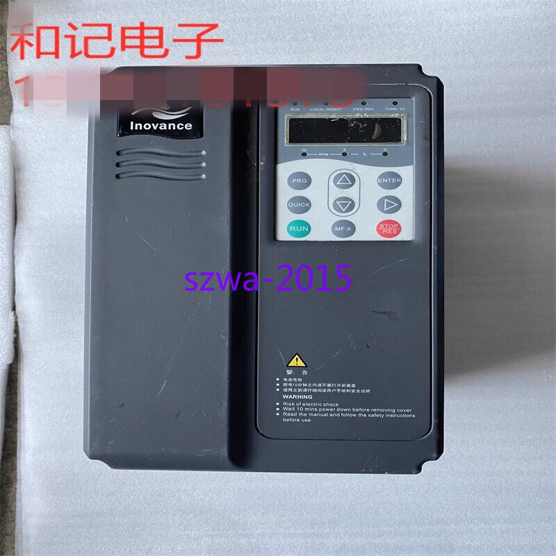 1pcs used Huichuan inverter MD330NT3.7GB-6 3.7KW 380V #A6-37