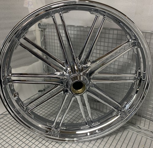 Harley Breakout Softail 2018 -24 Wheels FXBR FXBRS & ANX RIMS CHROME EXCHANGE - Picture 5 of 14