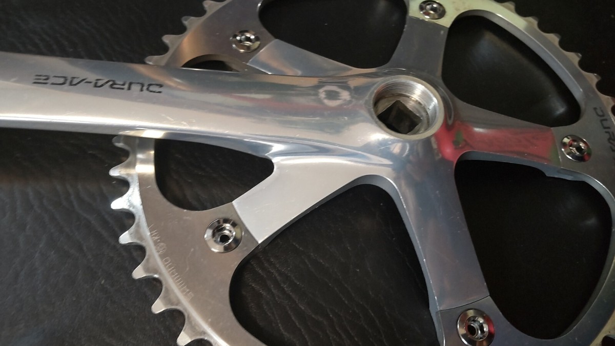 SHIMANO　FC-7600 167.5 Shimano Dura Ace FC-7600 144BCD NJS Cranks 167.5mm