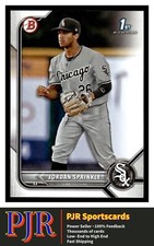2022 Bowman Draft #BD-183 Jordan Sprinkle Chicago White Sox  Buy 4 - 35% OFF
