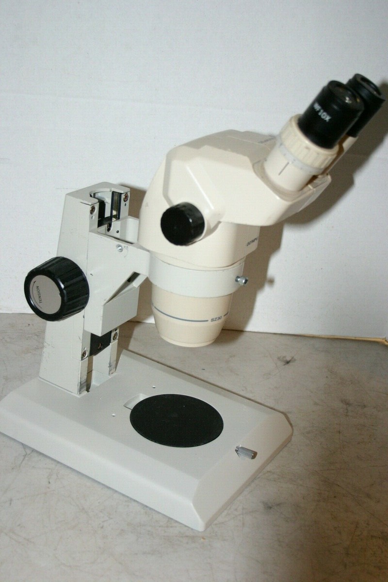 Olympus SZ-30 Stereozoom Microscope 9-40X on Desktop Stand