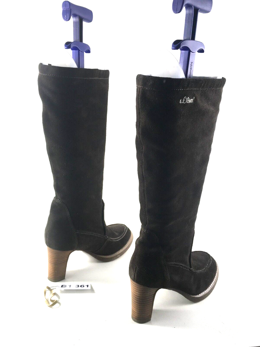 Damen Kniestiefel Kniehoch Boots Stiefel EUR 39 B1 361