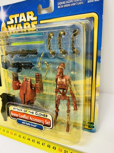 Star Wars Attack on Clones with Battle Droid Hasbro Action Figure New - Picture 2 of 6
