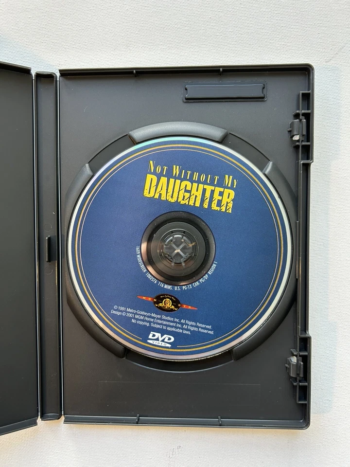 Not Without My Daughter DVD 1990 Sally Field Alfred Molina Widescreen - Image 4 of 4