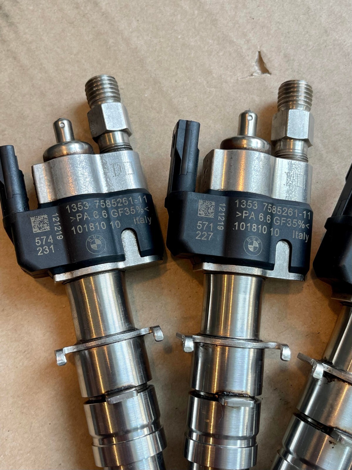 BMW N54 135i 335i 535i 740I X6 INJECTORs SET OF 6 Genuine OEM BMW N54 eBay