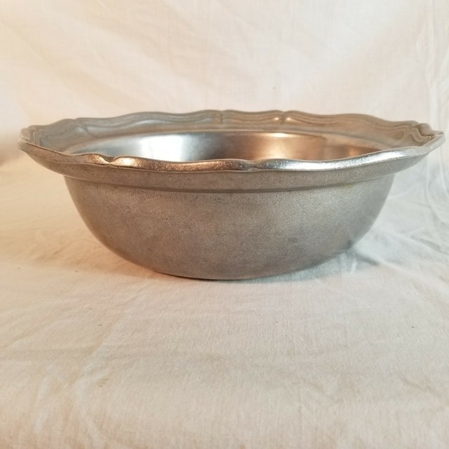 Wilton Armetale Country Ware Pewter 11" Serving Bowl a9 eBay