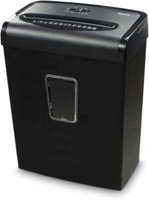 Hama Premium M8 Aktenvernichter 20L Schredder Papierschredder Karten Reißwolf
