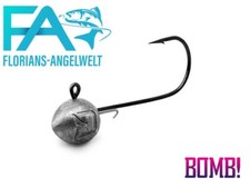 5x Delphib Jig Kopf mit Baitholder  Angelhake...
