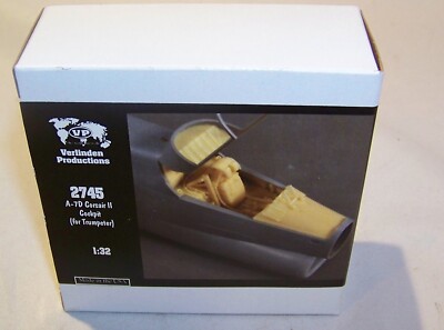 VERLINDEN 1:32 A-7D CORSAIR II COCKPIT SUPER DETAIL SET FOR TRUMPETER KIT 2745