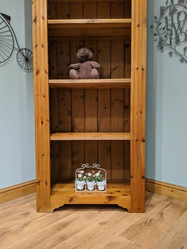 Solid Pine Rustic Dresser Bookcase Cabinet Storage - Picture 9 of 9