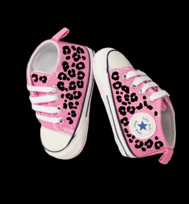 Converse Baby Leopard Shoes Converse All Star Multicolor Textile