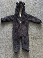 Carters Soft Bear Pramsuit 6-9 Months All In One