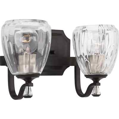 Progress Lighting P300117-020 Anjoux 2-Light Antique Bronze Bath Light New
