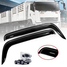 Door Protection Sun Rain Visor Wind Deflector Fits For Isuzu FXR 360 2012-2013