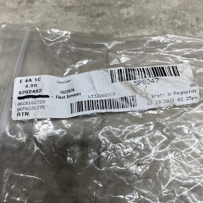 Lot Of 4 Caterpillar CAT 5P-8247 5P8247 Washer, New | eBay