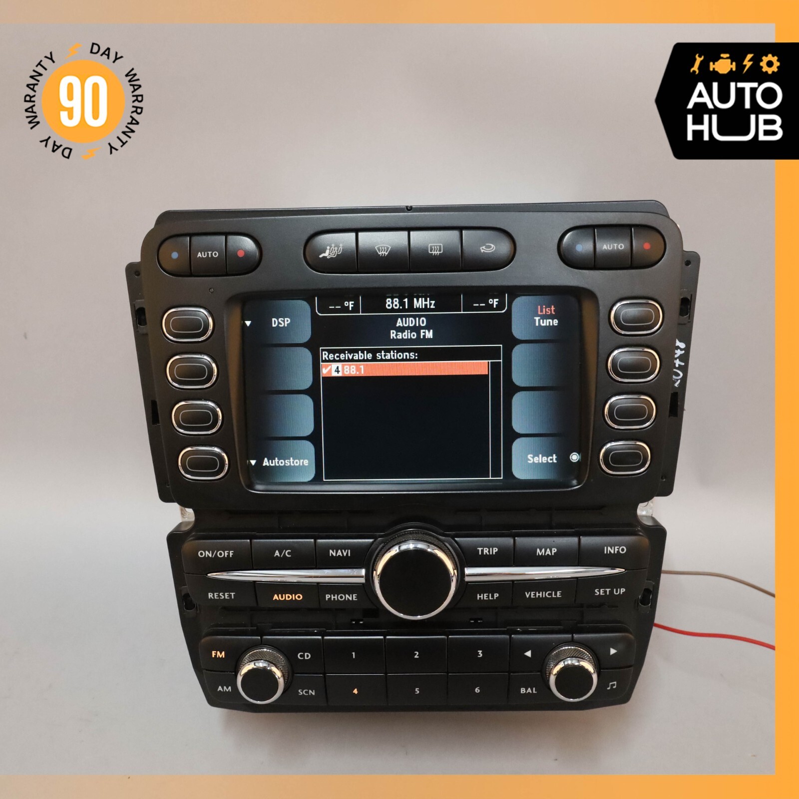 03-07 Bentley Continental Flying Spur GT Command Head Unit Navigation Radio OEM