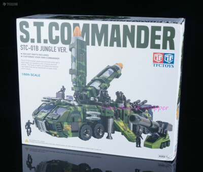 Perfect Tfc Stc-01b Rolling Thunder Optimus Prime Jungle Ver