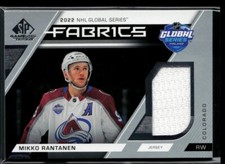 2023-24 SP Game Used '22 Global Series Fabrics Mikko Rantanen #GS-17