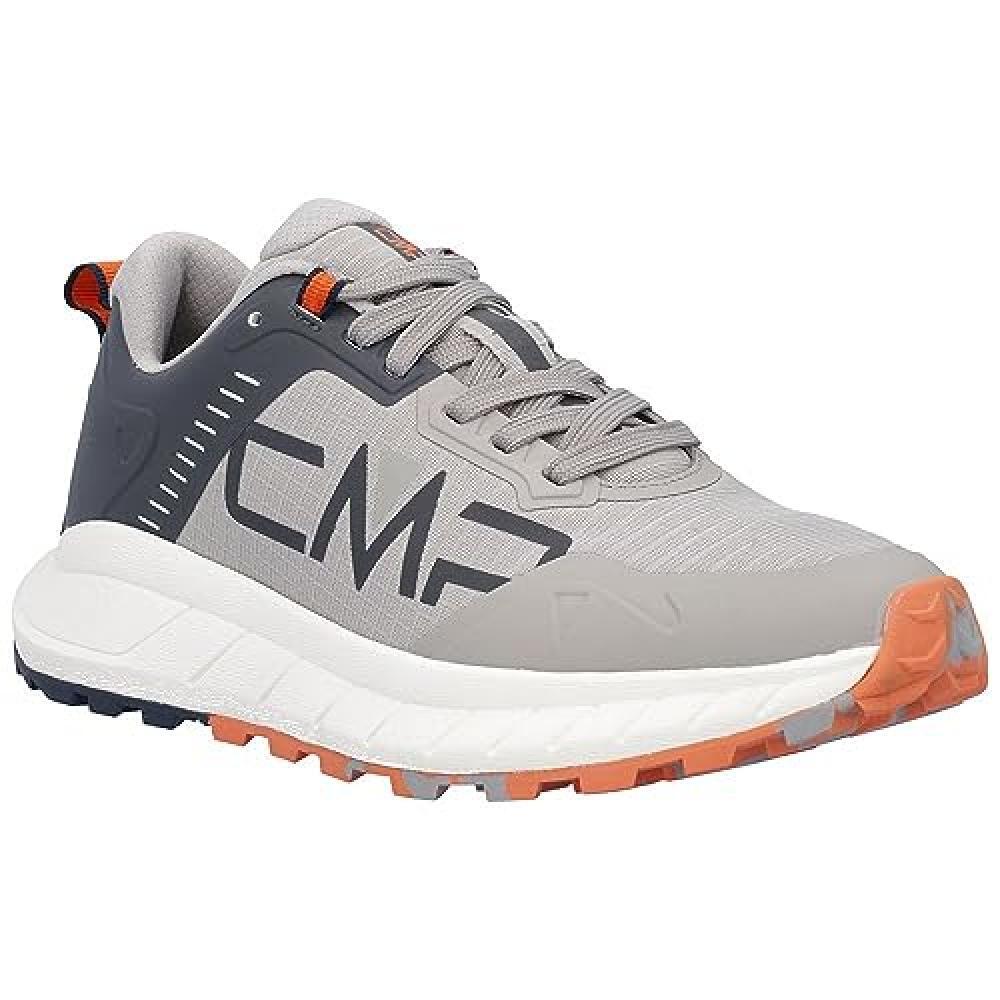 (TG. 46 EU) CMP Hamber Lifestyle Shoes, Sneaker Uomo, Titanio-Sand, 46 EU - NUOV